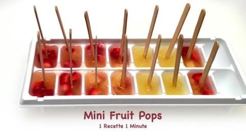 Mini Fruit Pops / Refreshing Snacks (shorts)