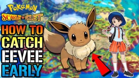 How To Catch "Eevee" Early On In Pokemon Scarlet & Violet...