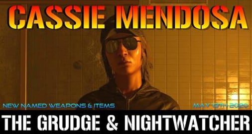 The Division 2: Cassie Mendoza RESET Weapons & Item + (Sn...