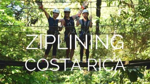 Costa Rica Travel Vlog: Rainforest Adventures Zipline