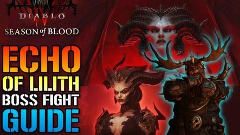 Diablo 4: "Echo Of Lilith" Easy BOSS FIGHT Strategy Guide...