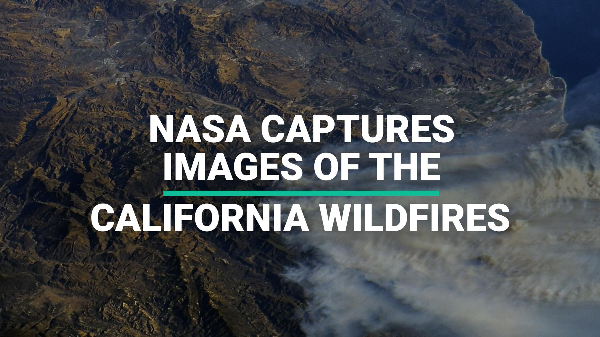 NASA Shares A Shocking Image Of The California Wildfires From Space ...