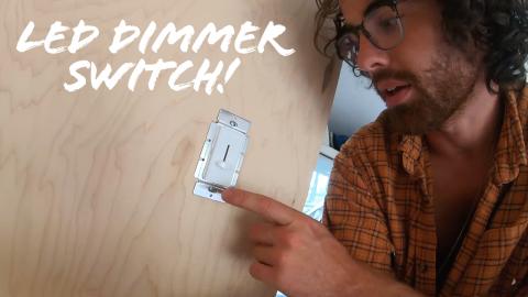 Dimmer Switch for LEDs on DC Wiring in the Van