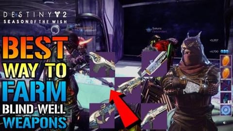 Destiny 2: The BEST Way To FARM "Blind Well" Weapons In (...