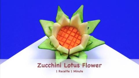 Zucchini Lotus Flower (shorts)