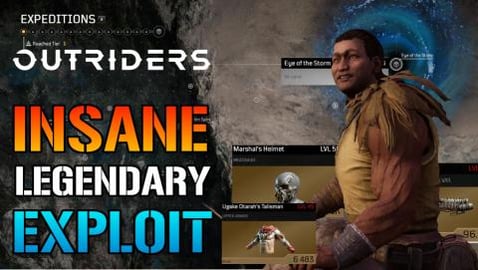Outriders: INSANE LEGENDARY EXPLOIT Get ALL Tiago LEGENDA...