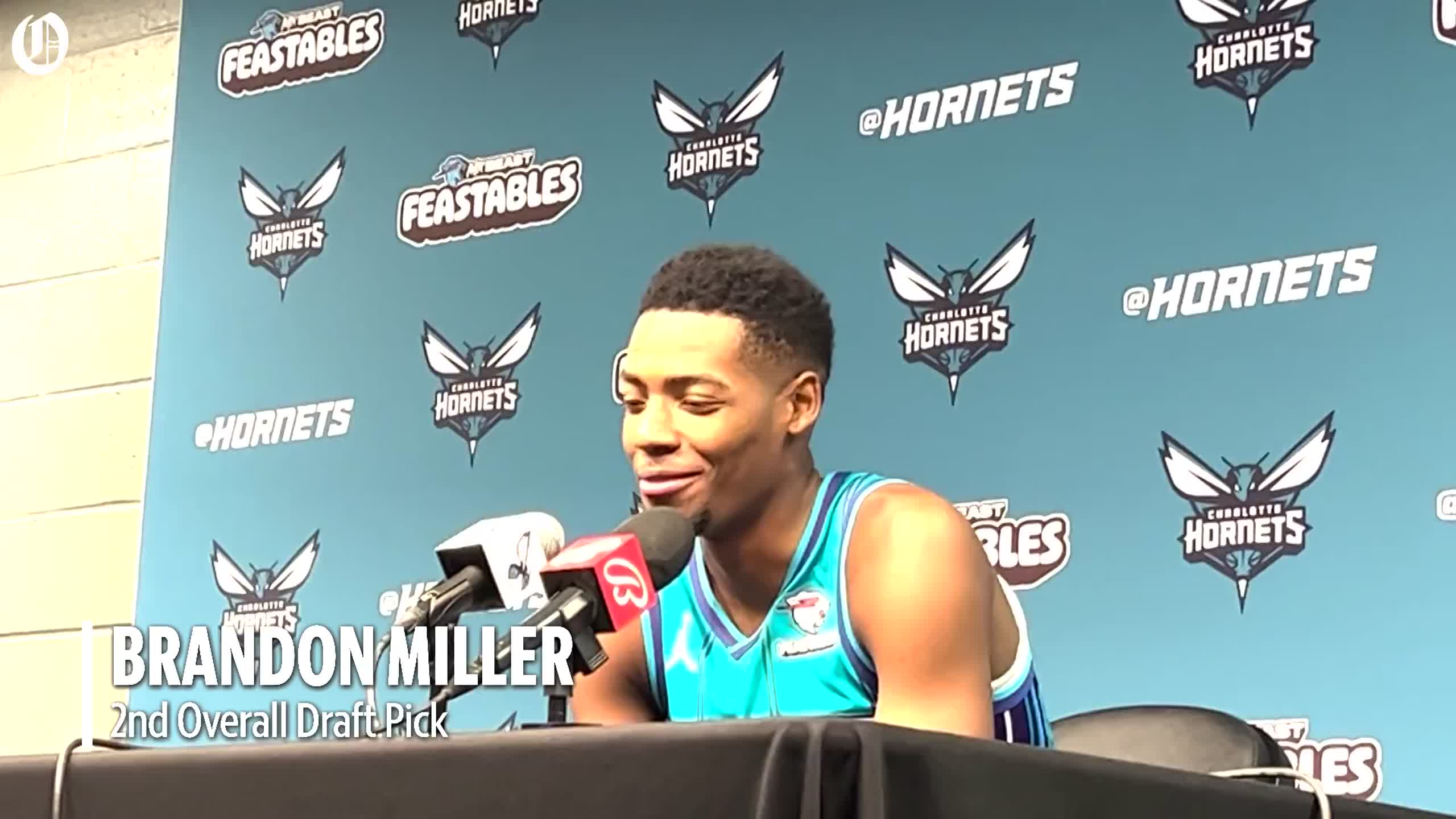 New Hornets cornerstone Brandon Miller lets the game come to him