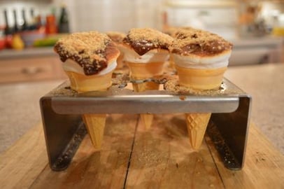 How to Make S'mores Mini Cones: Cooking with Kimberly