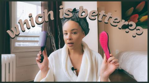 Denman vs. Tangle Teezer Brush + embarrassing stories
