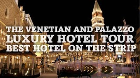The Venetian and Palazzo Luxury Hotel Tour | Best Hotel o...