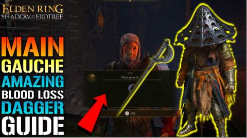 Elden Ring: How To Get The "Main Gauche" INSANE Blood Los...