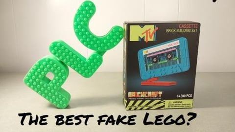 is this the best fake Lego? Brickcraft + MTV Cassette Rev...