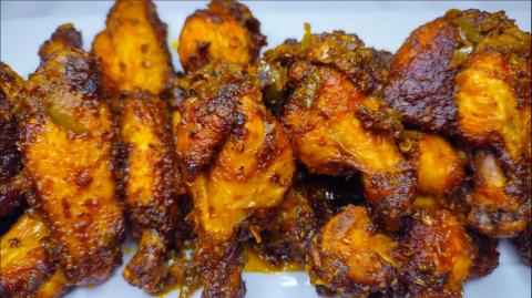 Super Spicy & Juicy Fried Chicken Recipe, Mouth Watering,...