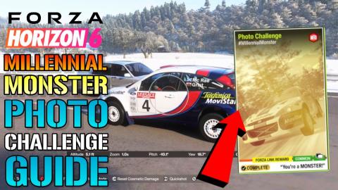 Forza Horizon 6: "Millennial Monster" Photo Challenge Gui...