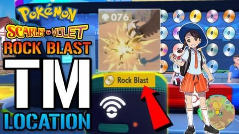 Pokemon Scarlet & Violet "Rock Blast" TM! Where To Find T...