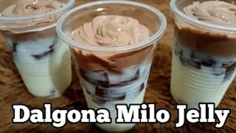 DALGONA MILO JELLY _ Filipino Food _ Taste Buds PH