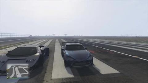 S95 vs Pegassi Ignus Drag race in GTA 5 Online