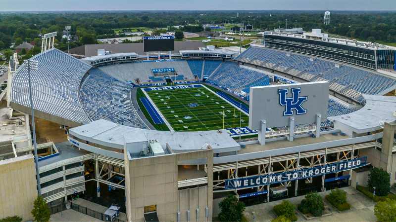 Commonwealth Stadium suites paying off big for Kentucky football; see who's  in them