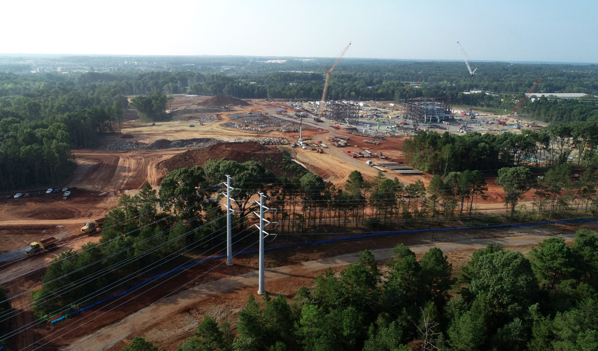 Carolina Panthers Rock Hill SC HQ site development timeline