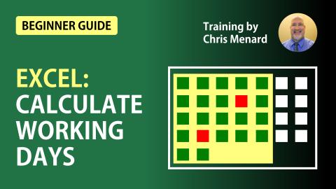 Excel NETWORKDAYS function - Calculate working days in a ...