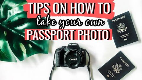 HOW TO TAKE PASSPORT PHOTOS AT HOME