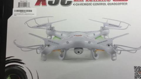 Learning to fly a $ 66 Drone with HD Camera X5C from Amaz...