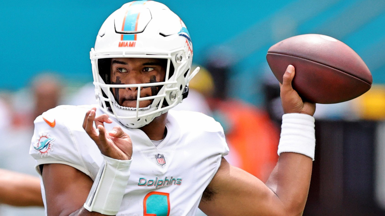Miami Dolphins cooffensive coordinator on Tua coming back from rib