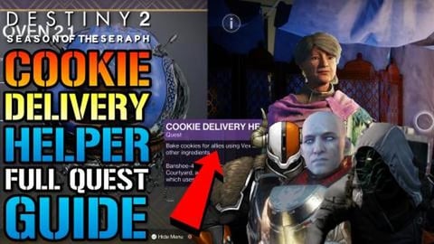 Destiny 2: Cookie Delivery Helper FULL QUEST GUIDE! The D...