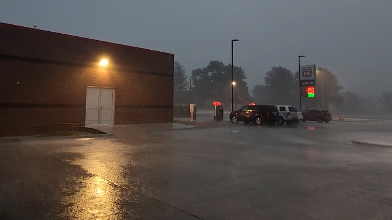 Storms produce strong winds, rain in southeastern Nebraska