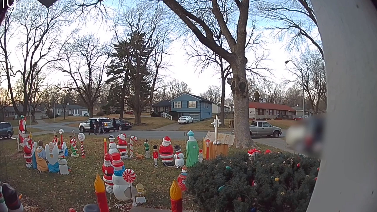 Ring doorbell video shows shooting at 98th Terrace and Cambridge Ave in