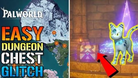 Palworld: Dungeon Chest GLITCH Is AMAZING! How To Get EAS...