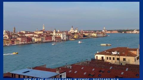 2 Videos of Venice / View of the Giudecca Canal & Watchin...