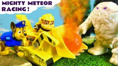 Paw Patrol Mighty Meteor Vehicle Racing Story
