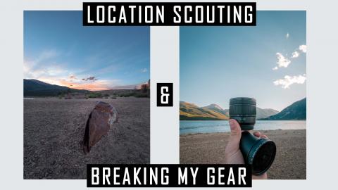 Landscape Photography Location Scouting & Breaking Camera...