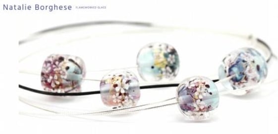 Natalie Borghese Flameworked Glass Jewelry 