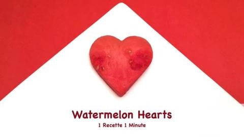 Easy Valentine's Day Ideas: the Watermelon Hearts (shorts...