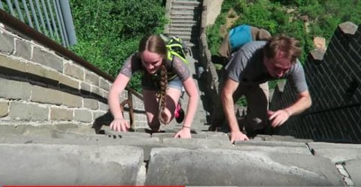 RACING THE GREAT WALL OF CHINA! (China Day 3)