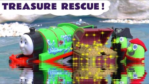 Thomas and Friends Percy Rescue by Paw Patrol Zuma with t...