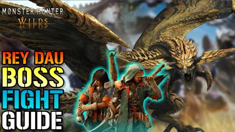Monster Hunter Wilds: "Rey Dau" EASY Boss Fight Guide! Ho...