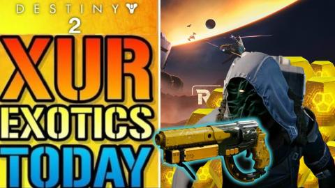 Destiny 2: XUR Has Trials Weapons! EXOTICS & Legendary We...