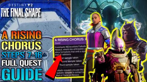 Destiny 2: A Rising Chorus Steps 7-16 Full Quest Guide & ...