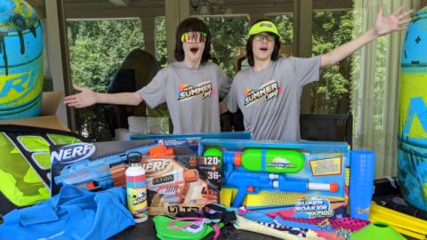 Best NERF Haul EVER!! Nerf Summer Camp Edition! 