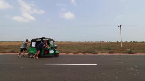 GIVING FREE RIDES TO LOCALS - Sri Lanka Challenge