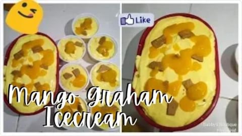 Mango Graham Icecream _ How to make mango graham icecream...