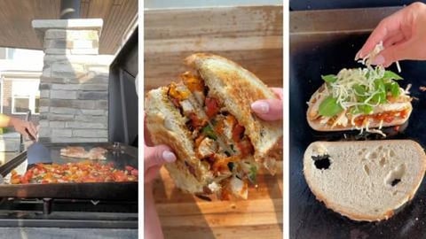 My Favorite Summertime Sandwich on the Blackstone