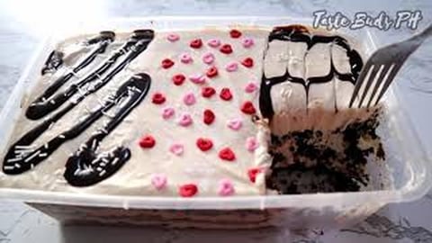 No Bake Chocolate Cake in a Tub _ Pinoy Dessert | Taste B...