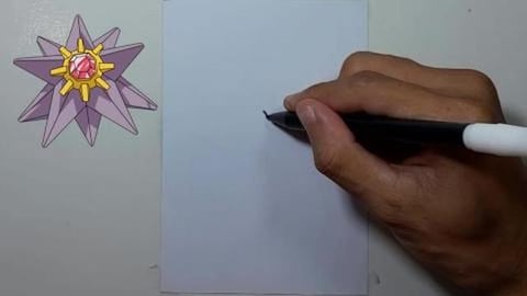 Drawing Pokemon STARMIE