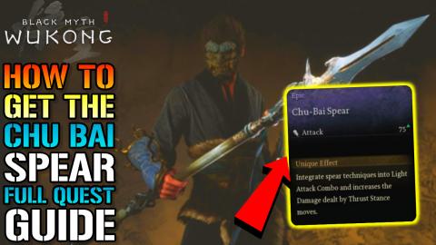 Black Myth Wukong: "Chu-Bai Spear" SECRET Weapon! How To ...