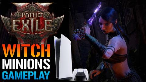 Path Of Exile 2: Witch Minions Gameplay! First 5 Minutes....