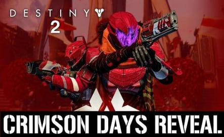 Destiny 2: CRIMSON DAYS! New Trailer & Release Date Febru...